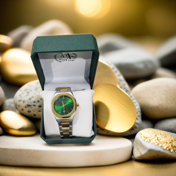 Bestwin Gold & Green Watch - Image 5