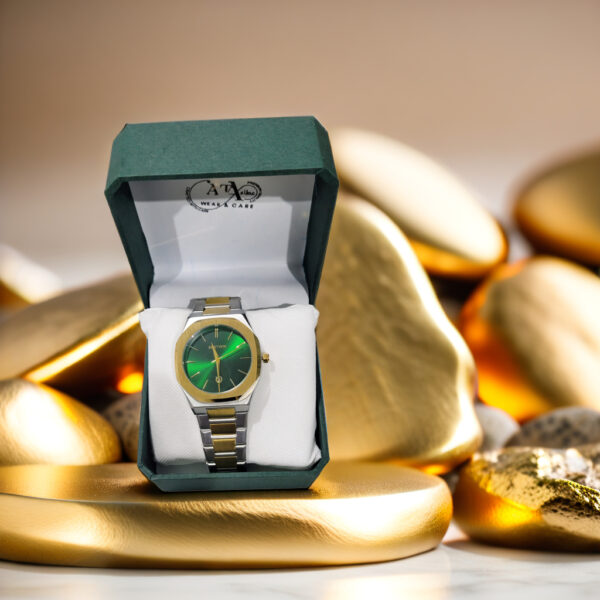 Bestwin Gold & Green Watch - Image 4