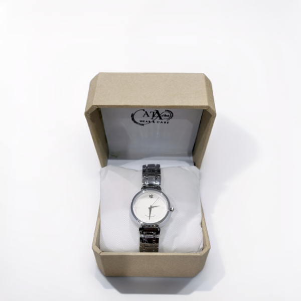 ATA Wear Elegant Silver Watch