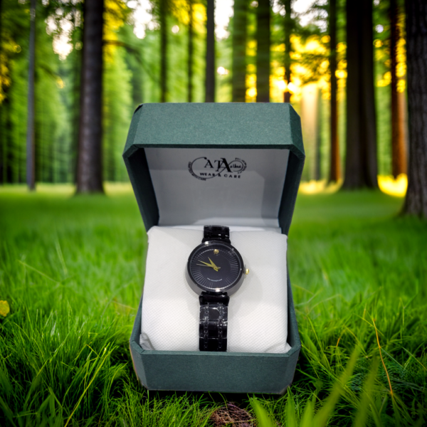 ATA Wear Elegant Watch in Black